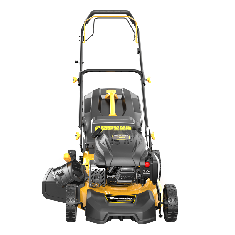 Podadora 190cc con cuchilla de 21 pulg de corte con bolsa recolectora auto propulsada