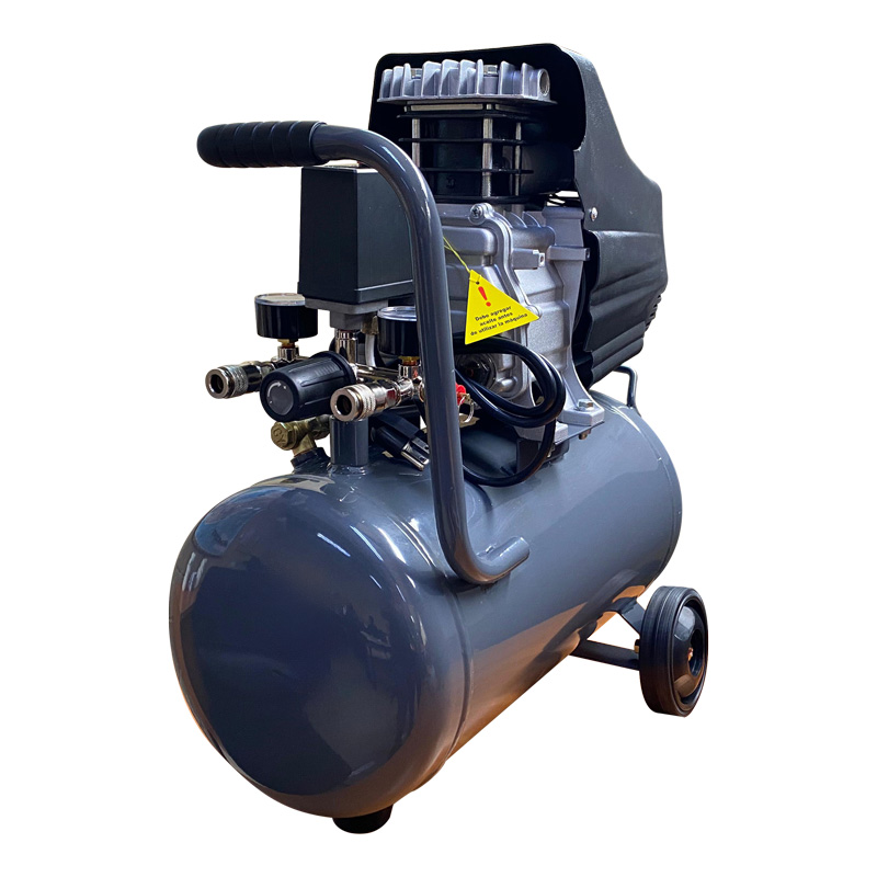 Kit Compresor 25L, doble conecxion, 3 metros manguera y pistola de gravedad