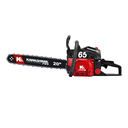 Motosierra profesional 65 cc con 2 barras y cadenas Oregon de 20 pulg