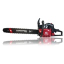 Motosierra profesional 72 cc con 2 barras y cadenas Oregon de 24 pulg cont: 2 motosierras