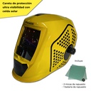 Careta proteccion ultra visibilidad celda solar