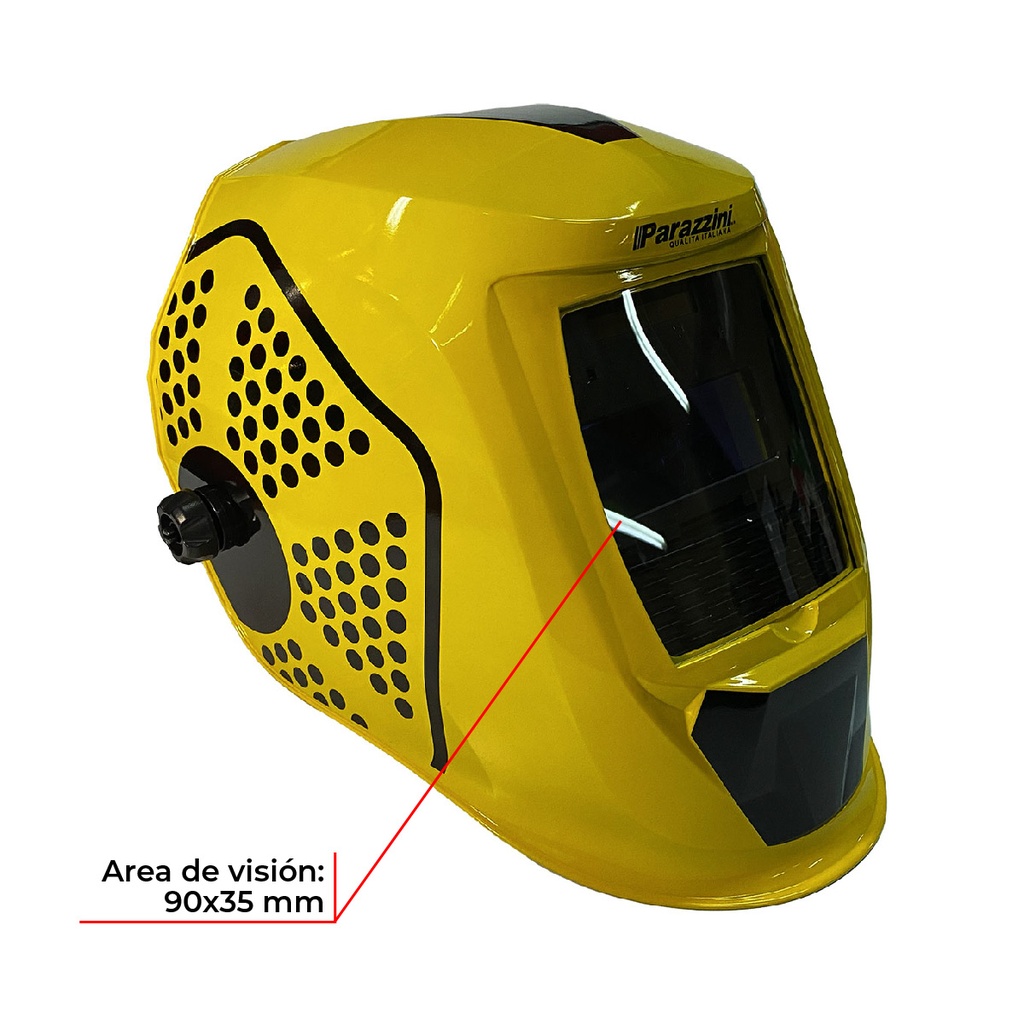 Careta proteccion ultra visibilidad celda solar