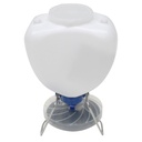 Dispensador fertilizantes granulados y semillas 10 Lts.