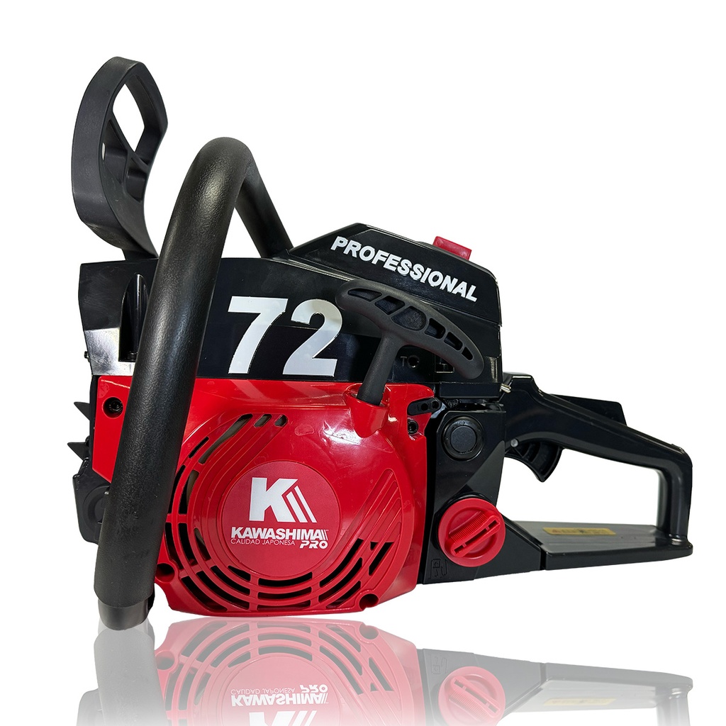 Motosierra profesional 72 cc con 2 barras y cadenas Oregon de 24 pulg cont: 2 motosierras