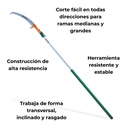 Sierra con tubo de extension