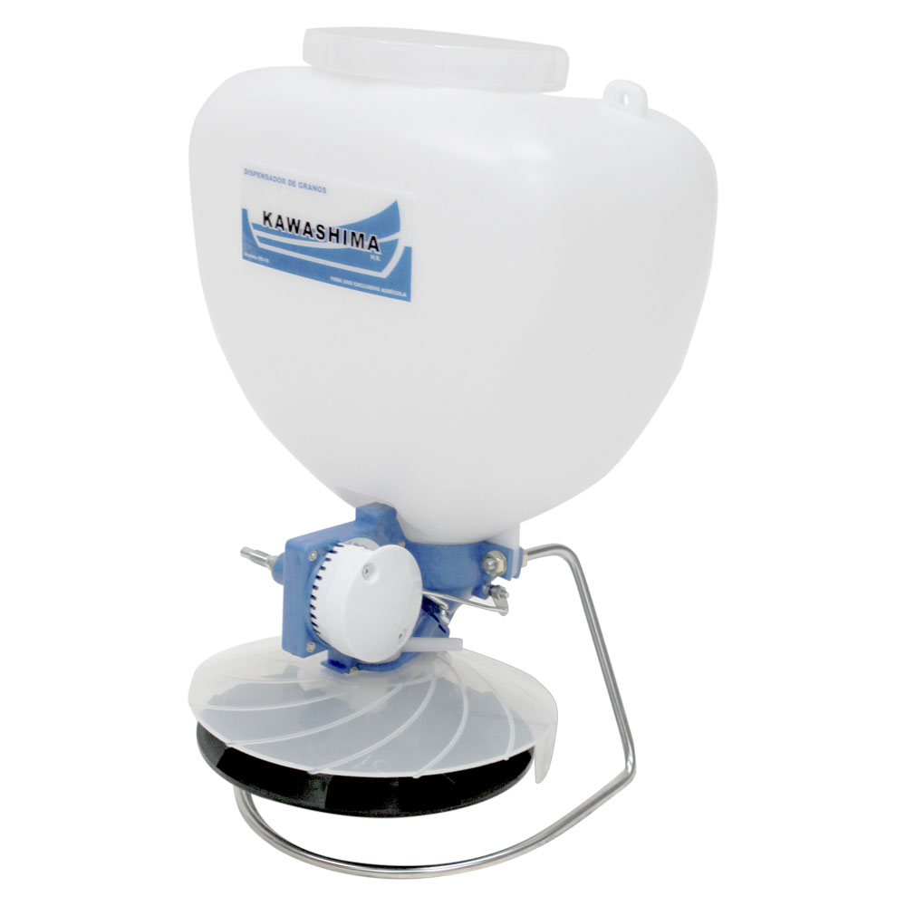 Dispensador fertilizantes granulados y semillas 10 Lts.