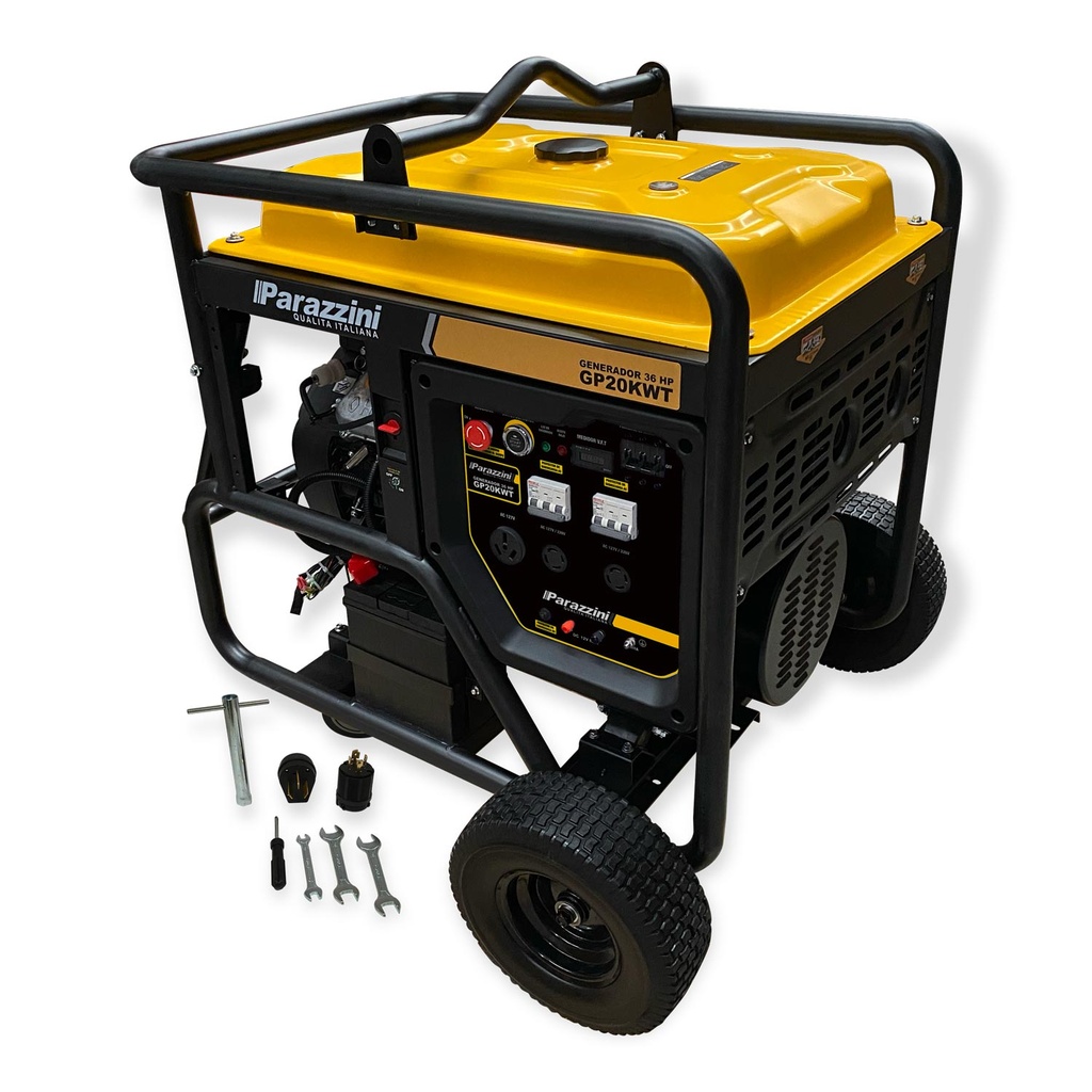 Generador 36 HP V- Bicilindrico encendido electrico 20,000 W