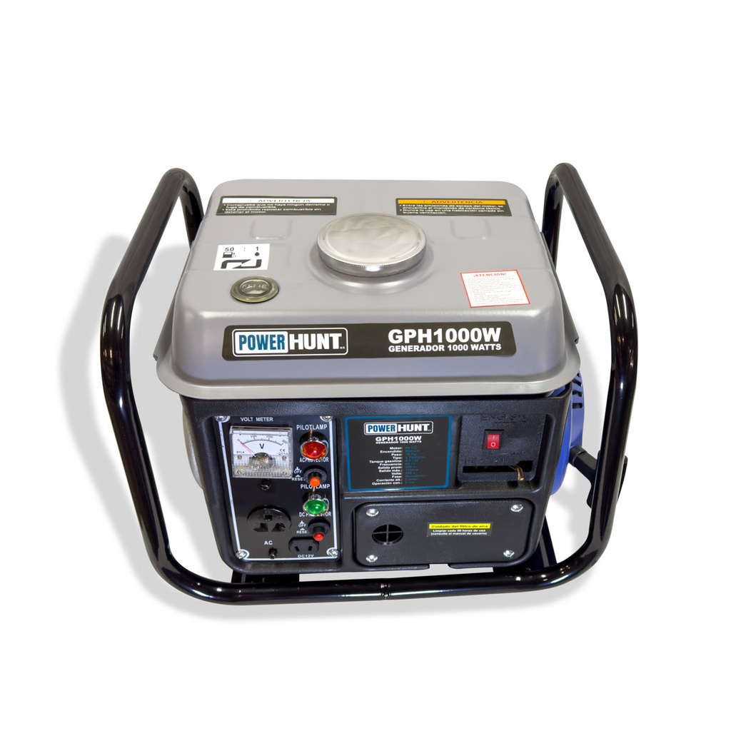 Generador portátil de 64 cc monofásico 1000W 110V