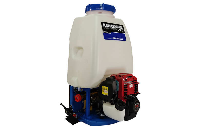 Aspersor motorizado 35 cc motor honda gx35
