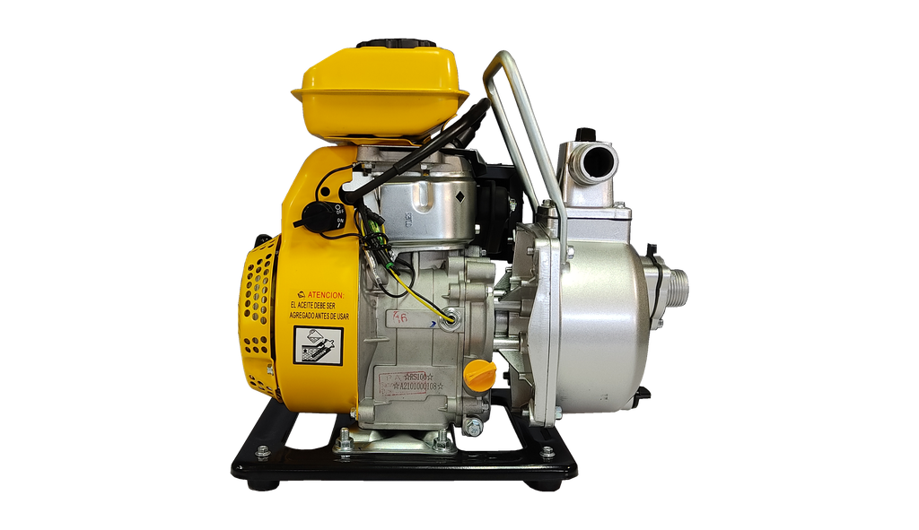 Motobomba 2.5 hp 4 tiempos ohv 1 pulg