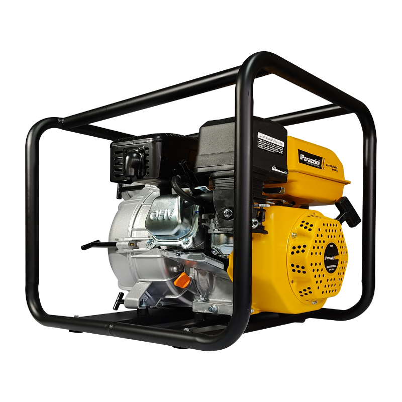 Motobomba 7 hp 4 tiempos ohv 3 pulg solidos y líquidos