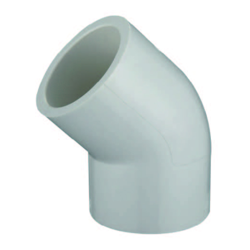 Codo 45° x 4" PVC cedula 40 (cementar) - 1 pieza