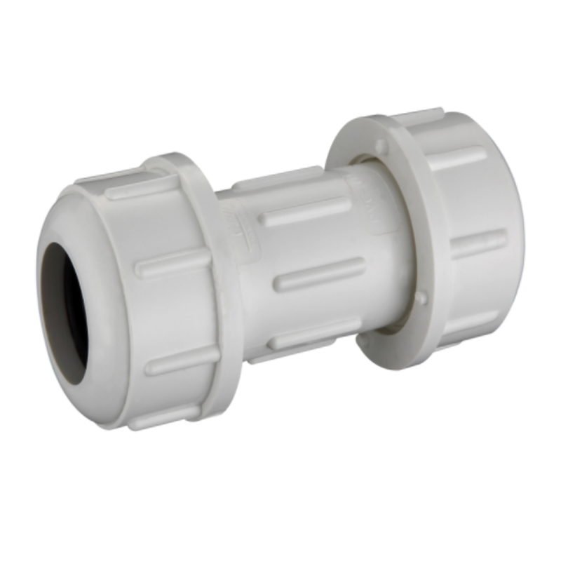 Cople de compresion 2-1/2" PVC cedula 40 - 1 pieza