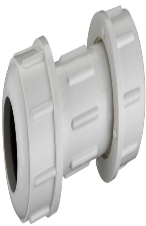 Cople de compresion 3" PVC cedula 40 - 1 pieza