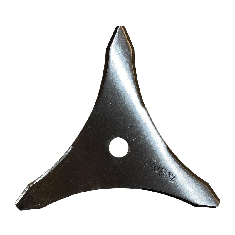 Cuchilla 3 puntas corte 300 mm grosor 3.0 mm