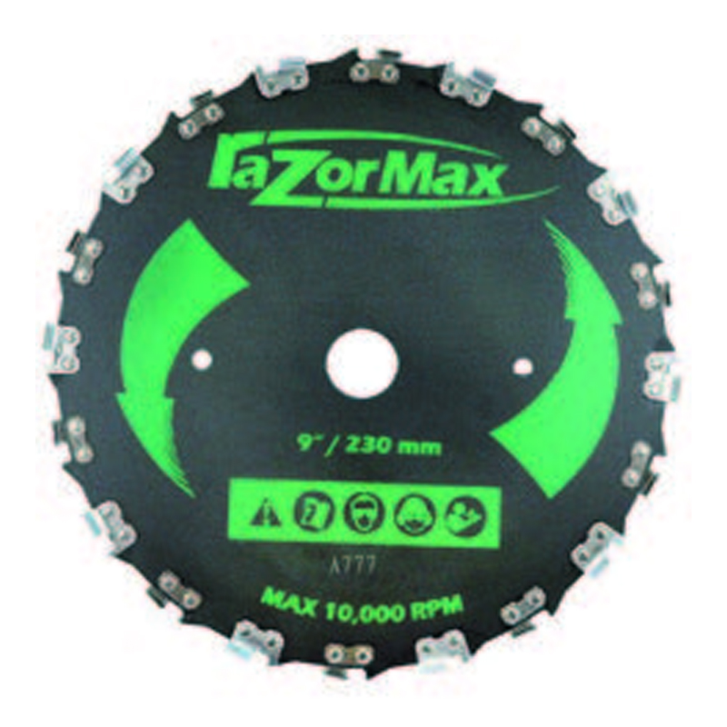 Disco con eslabon desbrozador 9 pulg. Razormax