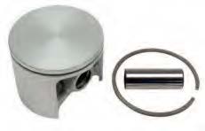 Piston kit diam. 54 mm compatible Husqvarna