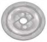 Polea de arranque Diam. 64 mm Alt. 23.5 mm compatible Stihl