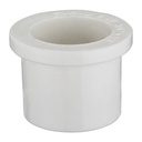 [M1021] Reducción bushing 2" x 1" PVC cedula 40 (espiga x cementar) - 20 piezas