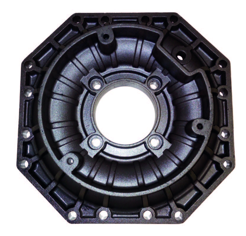 Tapa frontal aluminio