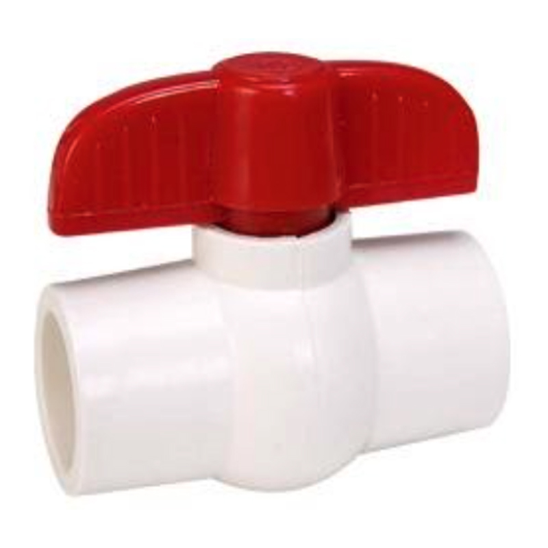 Valvula esfera pvc cedula 40 1pulg 1pzs