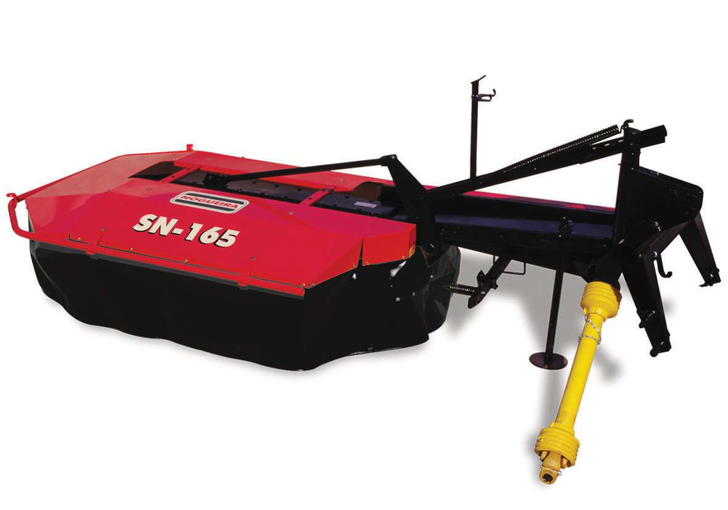 Segadora de 2 tambores, 1.65 ancho de corte para tractor de 35 hp