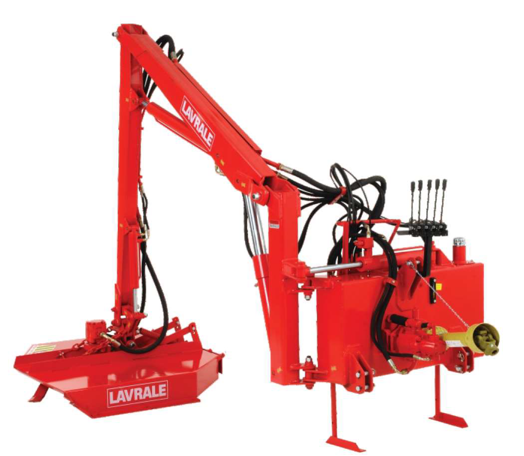 Desvaradora Hidraulica, con brazo articulado con alcance hacia arriba de 6.4 metros y 2.20 metros hacia abajo potencia requerida 90 hp