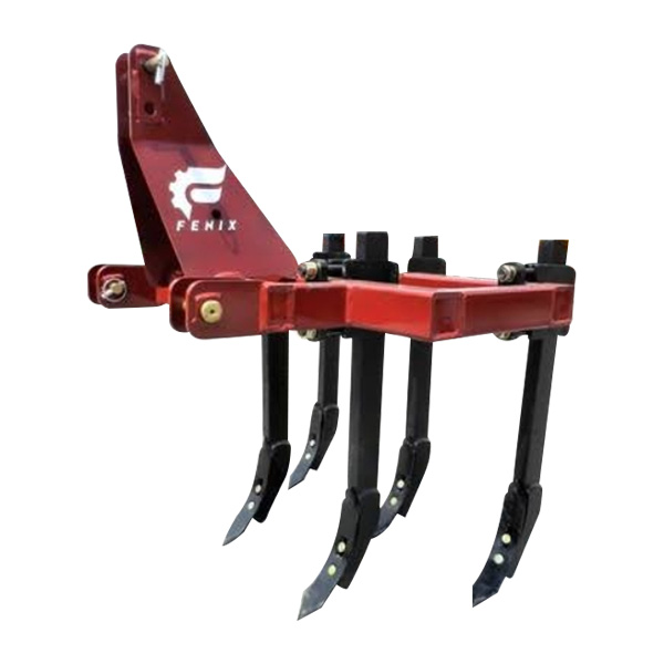 Equipo Cultivador de 5 Timones con Resorte: Ancho marco 1.30m, Ancho trabajo 1.20m, Enganche Categoria 1