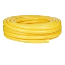[RNY.1250] Manguera anillada amarilla rígida de succión y descarga rollo de 30 mts 1 1/4 pulg