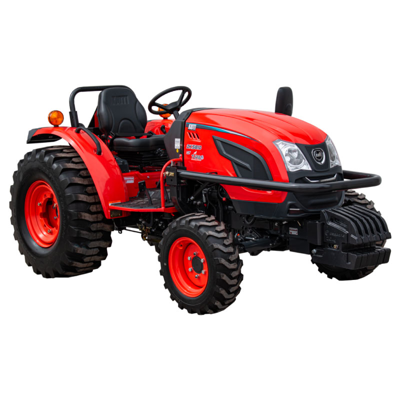 TRACTOR 58 HP HIDROSTATICO 4X4 CON CARGADOR FRONTAL Y RETROEXCAVADORA