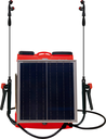 Aspersor electrico con panel solar 20 lts