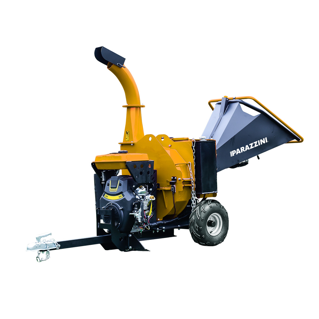 Biotrituradora con descarga superior 27 hp