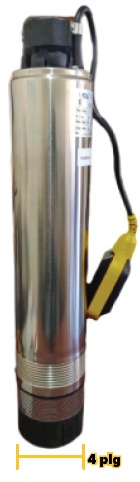 Bomba sumergible para agua limpia 70 lpm