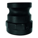 [CMP-A1.5] Acoplamiento camlock tipo A de polipropileno 1-1/2" de diametro (rosca BSP) - 1 pieza