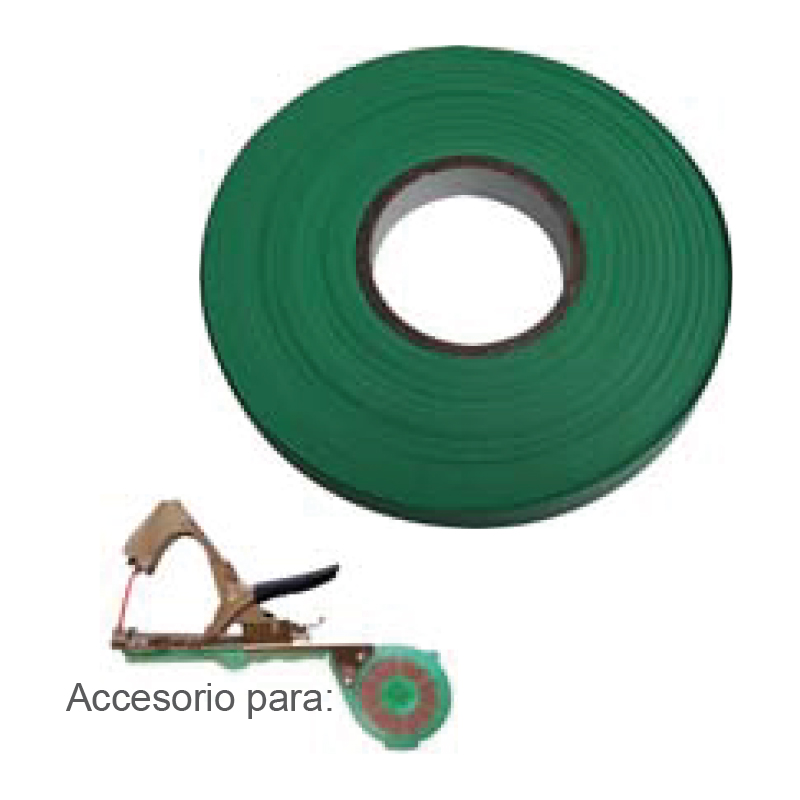 Caja de Cinta PVC para engrapadora agricola 61 m Cont:  4 tubos de 24 piezas