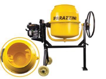 Revolvedora gasolina de 1/2 saco volumen de olla 140 Litros