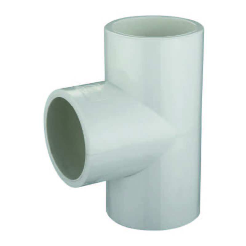 T de pvc cedula 40 4 x 3 pulg / 100 x 80 mm para cementar contenido 1 pieza