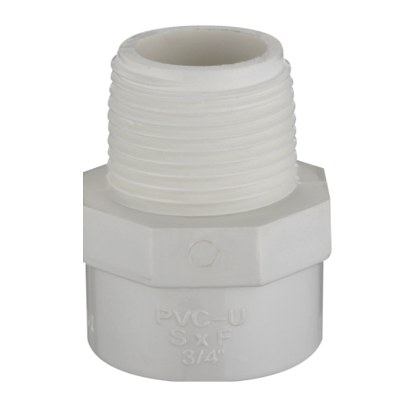 Adaptador macho 4" PVC cedula 40 (cementar x rosca macho) - 1 pieza