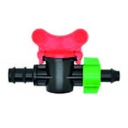 [OV0516] Mini-Valvula manguera 16 mm x cinta 5/8" - bolsa con 50 piezas