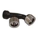 [RYC318] Boquilla abanico taiwanesa de alta calidad tipo japonesa doble para aspersor motorizado d5-1 hoyo contenido 1 pieza