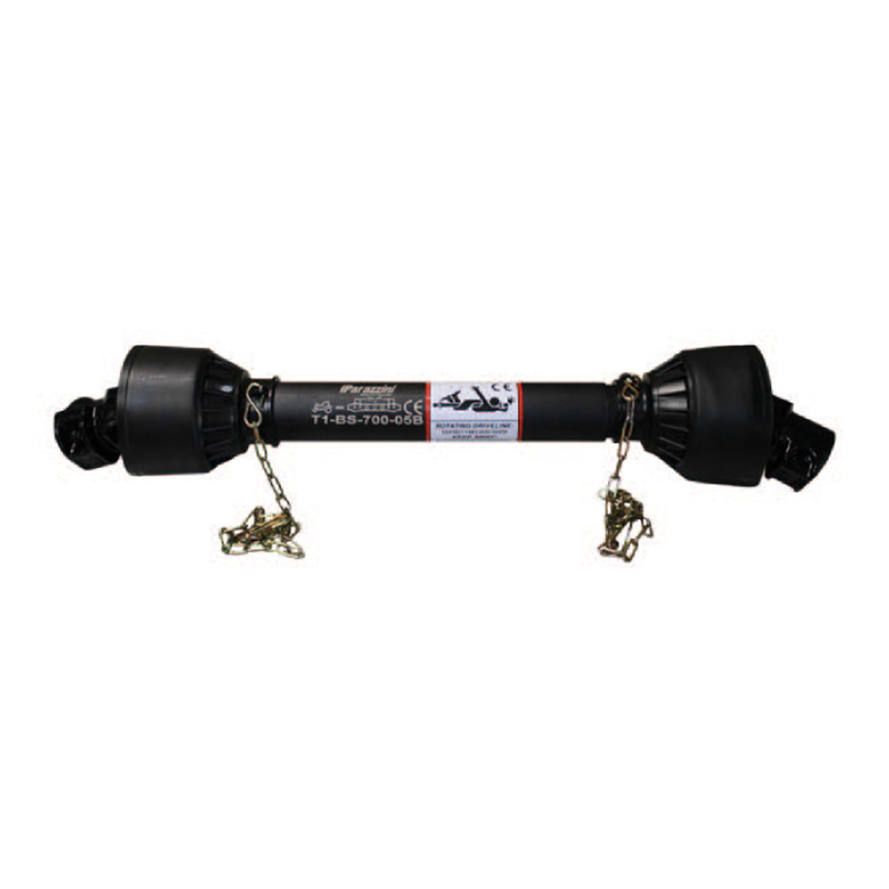 Flecha cardan serie t1 categoria 1 rpm 540 potencia 16 hp longitud: 120 cm