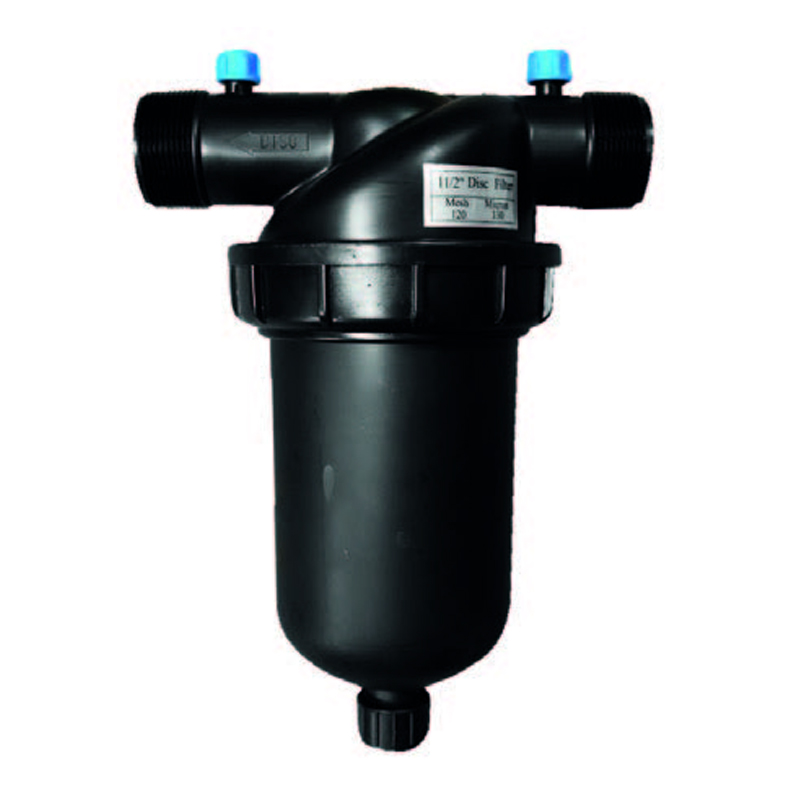 Filtro de discos 2" tipo T 120 mesh (rosca macho NPT) - 1 pieza