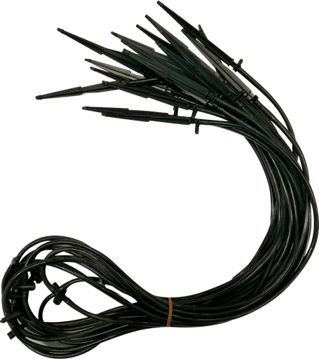 [2121] Doble estaca gotero 18 lts/hr Tipo C 10cm Bolsa 