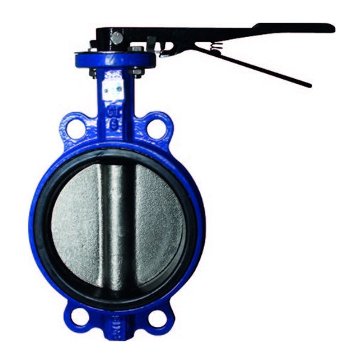 [DN06] Valvula mariposa metalica 6 pulg. metalica Material cuerpo valvula: Acero al carbon Material disco interno: Acero ductil Vastago: SS416 / Presion: PN16/Clase 150 Tipo de operacion: Manija / Conexion final: Bridada s