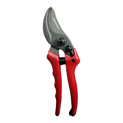 [3183B-1] Tijera con hoja superior e inferior de acero al carbono gris, revestimiento anti adherente. Cubierta de teflon para un mejor corte.