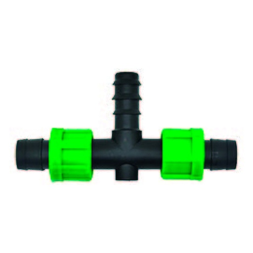 [BT011716] Tee cinta x cinta 5/8" x manguera 16 mm - bolsa con 50 piezas