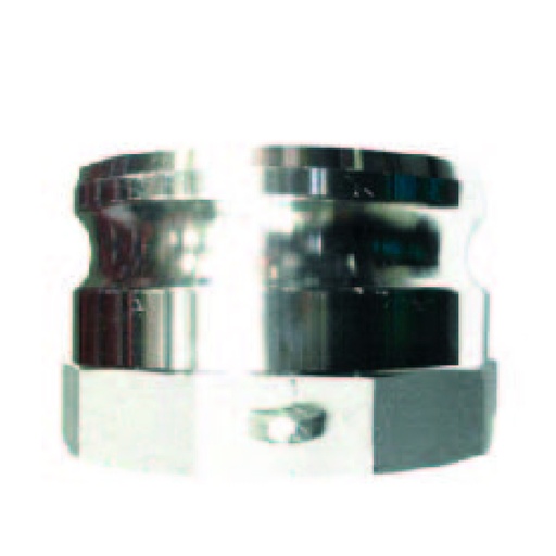 [CMA-A2] Adaptador aluminio 2 pulg rosca bsp contenido 1 pieza