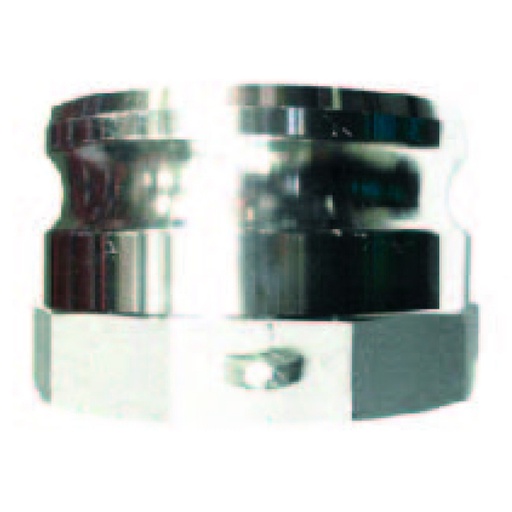 [CMA-A3] Adaptador aluminio 3 pulg rosca bsp contenido 1 pieza
