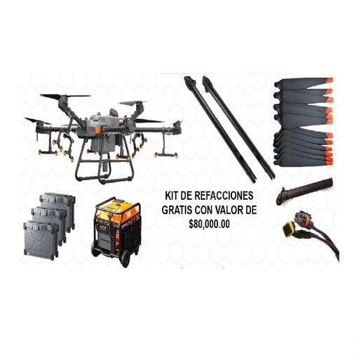 [005-276BF1] Drone DJI T30 con kit de refacciones
