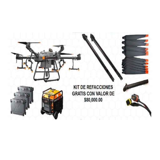 [005-276BF1] Drone DJI T30 kit con 1 cargador 2 cables y 3 baterias (copia)